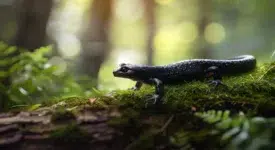 salamandre noire